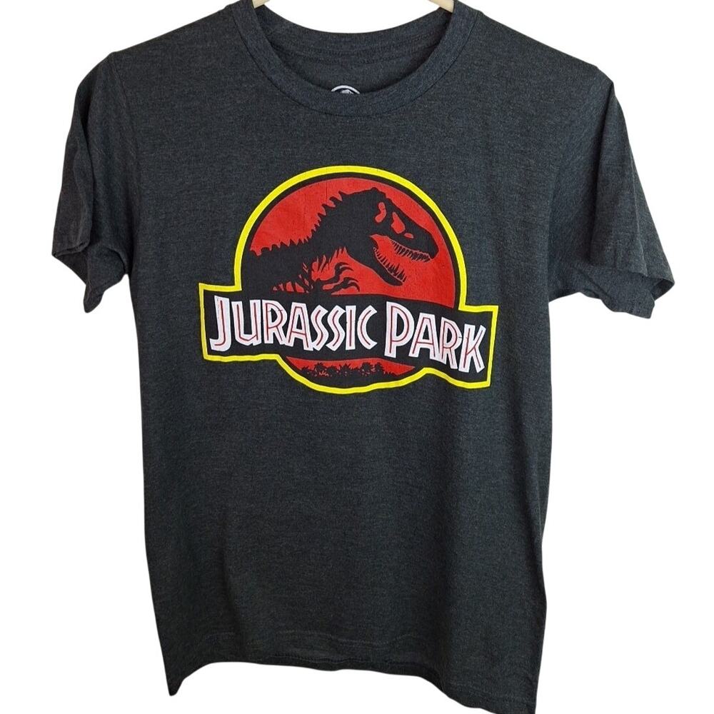 Men’s Gray Jurassic Park T-Shirt Size Small